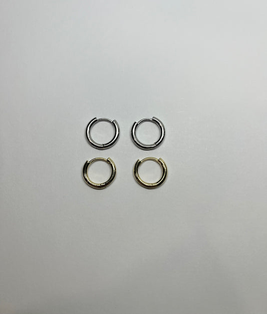 Mid Size Plain Hoops