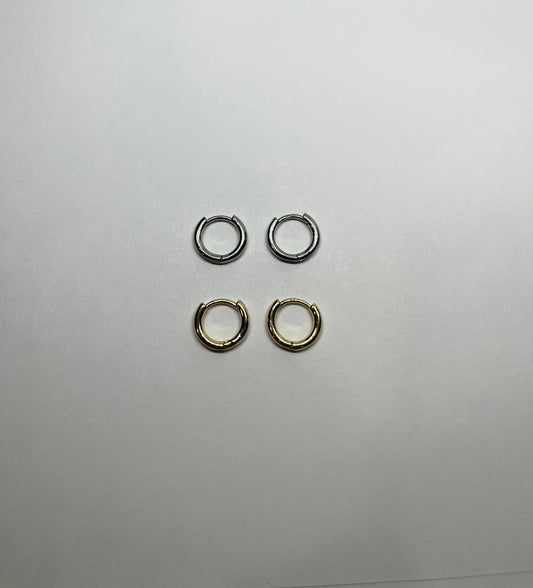 Mini Plain Hoops