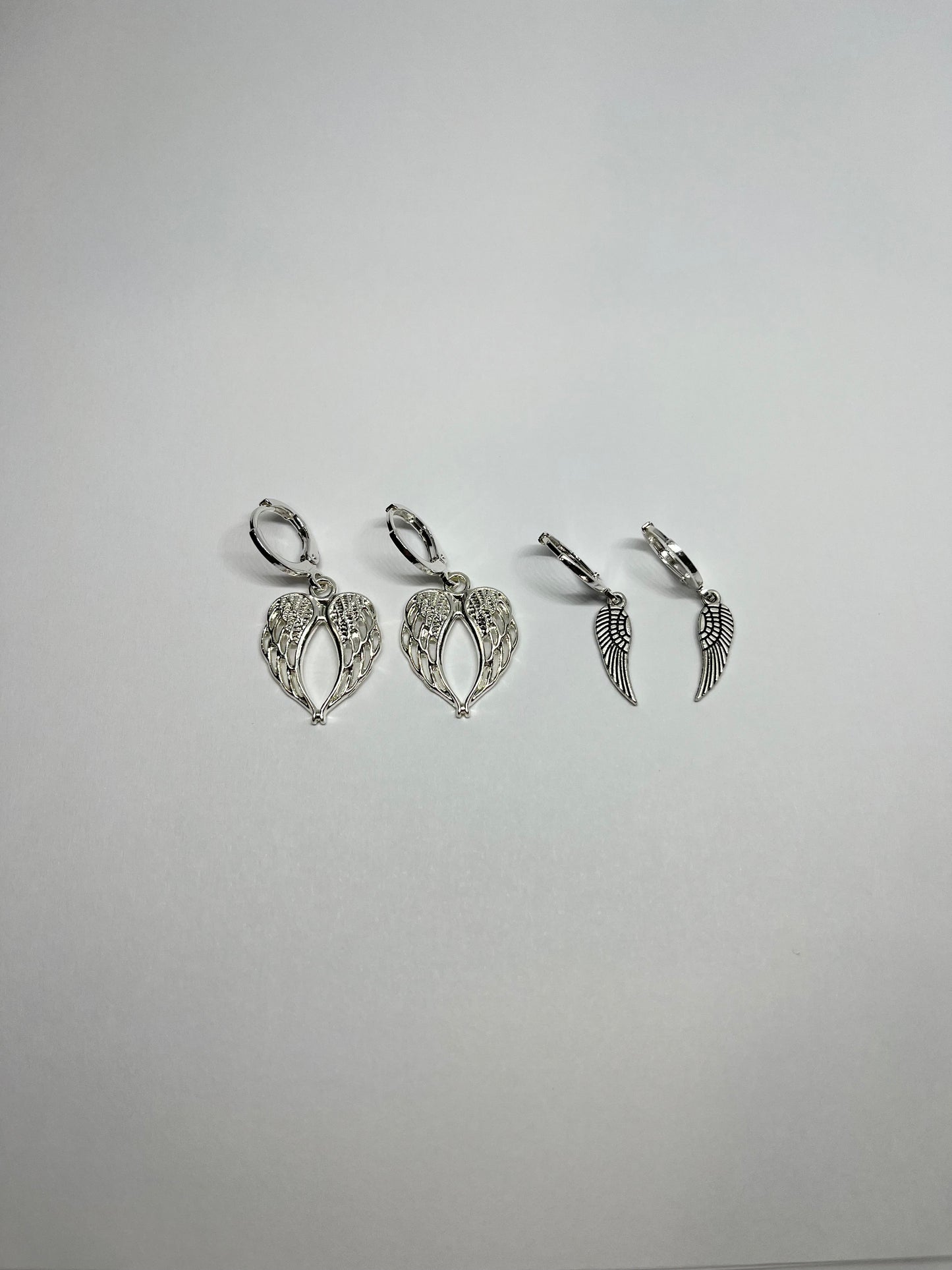 Angel Wing Hoops